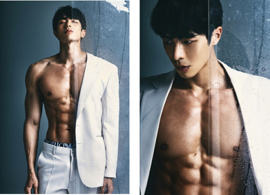 권혁은 지난 14일 자신의 인스타그램 계정에 &quot;#버킷리스트 #바디프로필&quot;이라는 글과 함께 완벽한 근육으로 다져진 바디 프로필 중 일부를 게재했다.